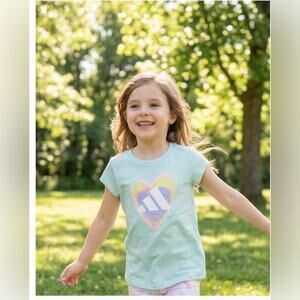 Adidas Kids' Aqua Heart Tee